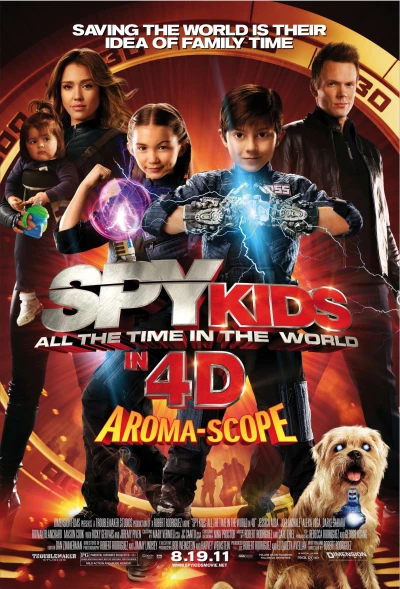 Điệp Viên Nhí 4: Kẻ Cắp Thời Gian (Spy Kids: All the Time in the World in 4D) [2011]